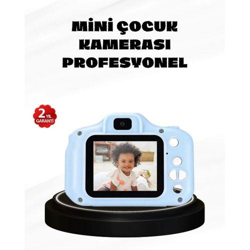Çocuklar İçin Mini Dijital Kamera – 1080p Hd, 2.0 İnç Ekran, Komik Filtreli Ve Şarjlı