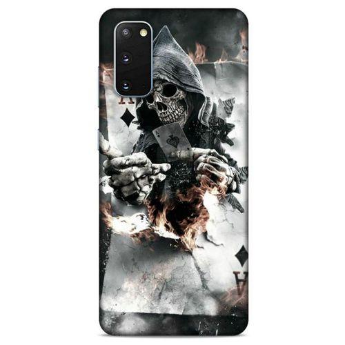 Samsung Galaxy S20 Uyumlu Kılıf Motorsiklet (22) Tam Koruma Kılıfı İskelet