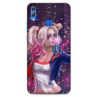 Huawei Honor 8x Uyumlu Kılıf Harley Quinn (3) Kapak Mor
