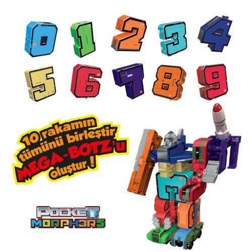 Pocket Morphers Dönüşebilen Numaralar 10'lu Set