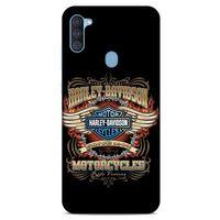 Samsung Galaxy A11 Uyumlu Kılıf Motorsiklet (6) Silikon Kılıf Harley Davidson
