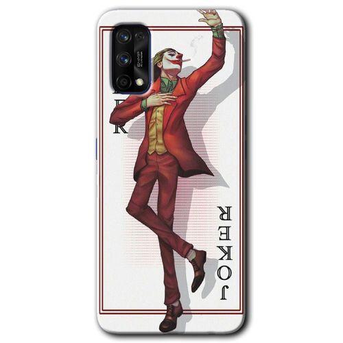 Realme 7 Pro Kılıf HD Desen Baskılı Arka Kapak - Joker İskambil