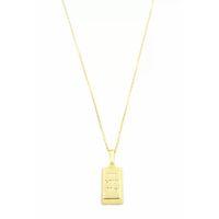 Külçe Altın Kolye - Küçük Boy - Altın