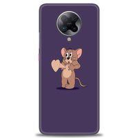 Xiaomi Poco F2 Pro Kılıf HD Baskılı Kılıf - Aşık Jerry + Tam Ekran Koruyucu
