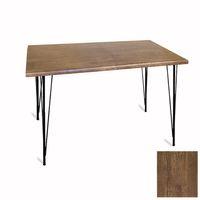 Dockers Premıum Mutfak Masası 70x120 ESB (Werzalit, Wermodin ve Allzalit Tabla) - Rustik Dark