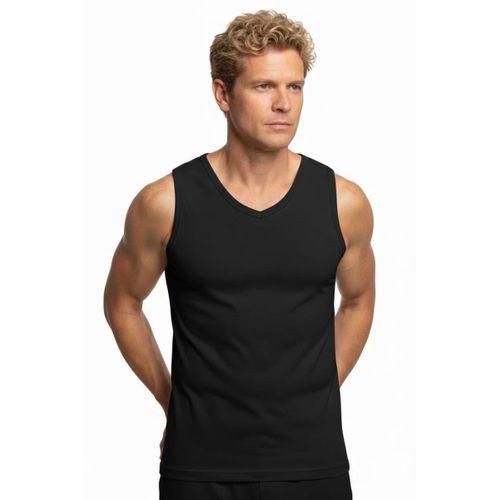 Şahinler Sıfır Kollu V Yaka Ribana Atlet E032