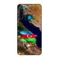 Xiaomi Redmi Note 8 Uyumlu Kılıf Azarbaijan (1) Kılıfı Azerbaycan Harita