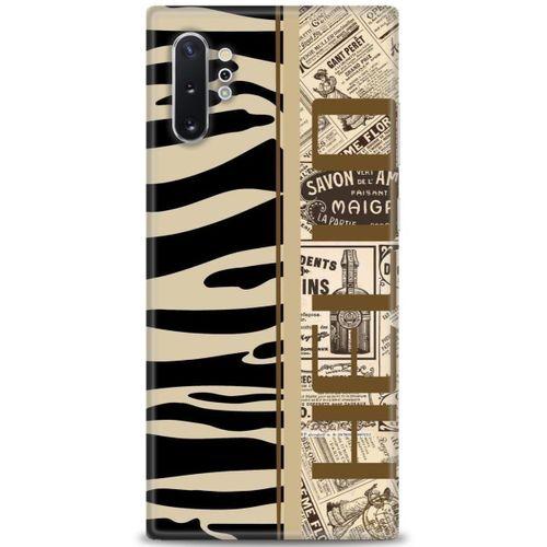 Samsung Galaxy Note 10 Plus Kılıf HD Baskılı Kılıf - Hello + Tam Ekran Koruyucu