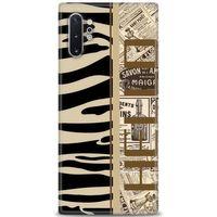 Samsung Galaxy Note 10 Plus Kılıf HD Baskılı Kılıf - Hello + Tam Ekran Koruyucu