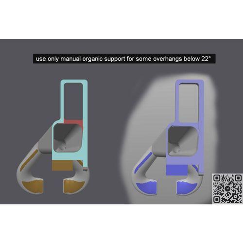 Ender 3 CPAP S51 Biqu H2 V2s Lite Baskı Ucu V1 1 (Bu ürün Sadece Plastik parçadır - Almadan Önce Soru Sorabilirsiniz)