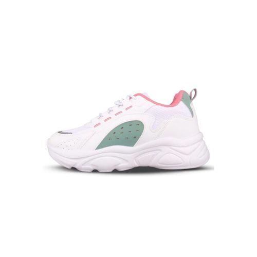 Mp 242-2076, Beyaz Kadın Bağcıklı Spor Ayakkabı