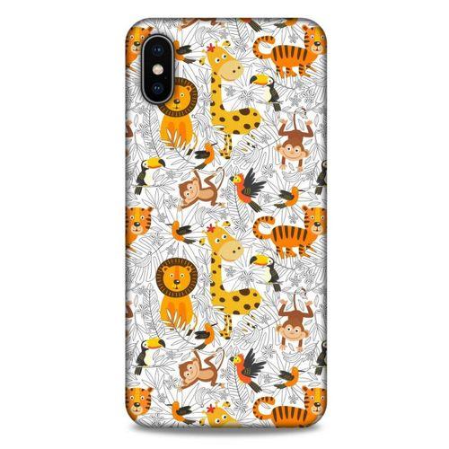 Animax Amazon Canlıları Apple iPhone XS Max Kılıf Desenli Silikon