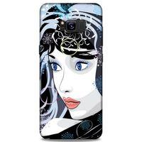 Lopard Samsung Galaxy S8 Plus Uyumlu Kılıf Sürreal Yüzler ♀ (22) Tam Koruma Kılıfı Desenli