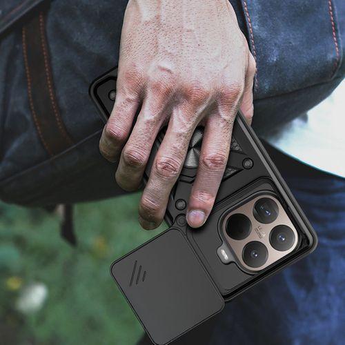 Xiaomi 15T Pro Kılıf Magnetik Standlı Kamera Korumalı Zore Sürgülü Vega Kapak