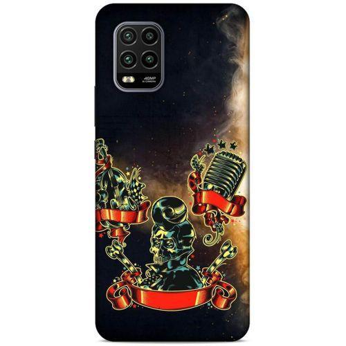 Lopard Xiaomi Mi 10 Lite Uyumlu Kılıf Tattoo's (16) Kalın Kılıf Karışık