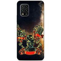 Lopard Xiaomi Mi 10 Lite Uyumlu Kılıf Tattoo's (16) Kalın Kılıf Karışık