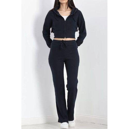 pilelistore Şardonlu Kaşkorse İkili Takım Lacivert