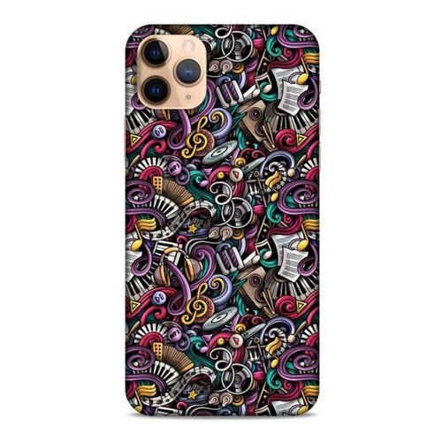 Graffitix (4) Desenli Silikon Kapak Apple Iphone 11 Pro Kılıf