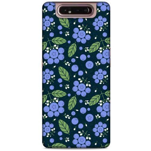 Frutix Blueberry 01 Samsung Galaxy A80 Kılıf Desenli Silikon