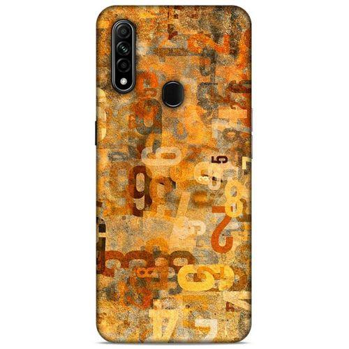 Lopard Oppo A31 Uyumlu Kılıf Soyut Sanat (38) Desenli Neo Hybrid Kılıf