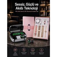 Yeni Nesil Kaliteli Akıllı Saat Ve Kablosuz Bluetooth Kulaklık Yüksek Ses Kaliteli Yeni Nesil