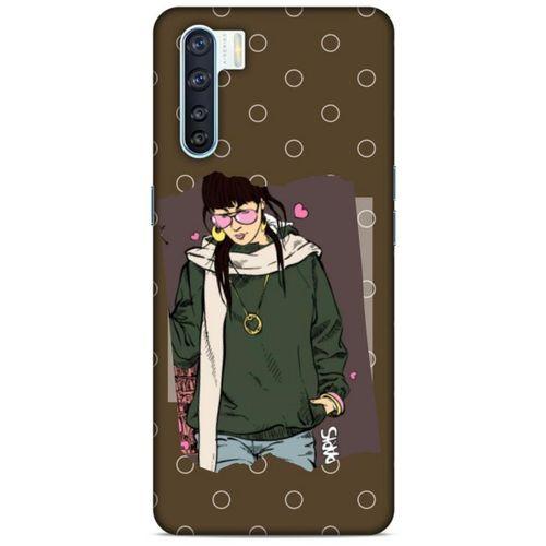 Sokak Modası 34 Oppo A91 Kılıf Desenli Silikon