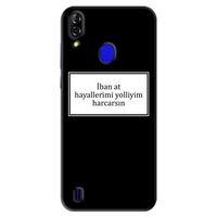 Reeder P13 Blue Kılıf HD Yazı Baskılı Silikon Arka Kapak - Yazı 9