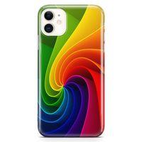 Apple iPhone 11 Kılıf Rüzgar Gülü Arka Kapak Koruma Desenli Full Koruyucu