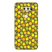 Frutix Turunç 01 LG K40S Kılıf Desenli Silikon