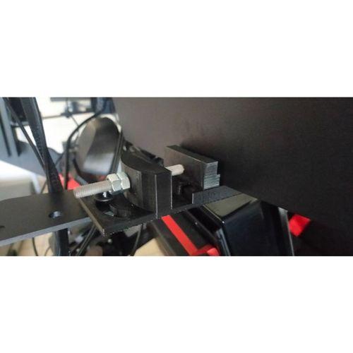 Sim Rig Monitör Destek Kelepçesi 3D Baskı (Bu ürün Sadece Plastik parçadır - Almadan Önce Soru Sorabilirsiniz)