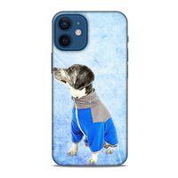 Apple iPhone 12 Mini Kılıf Köpek Kıyafetleri (37) Silicone Cover Polar Mont