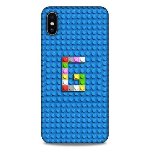 Lopard Apple iPhone XS Max Uyumlu Kılıf BloX (17) Tasarım Kılıf G Harfi