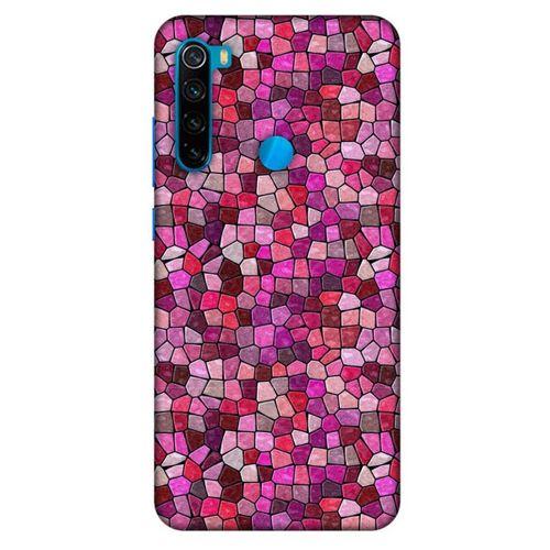 Xiaomi Redmi Note 8 Uyumlu Kılıf Pembe Delisi (16) Kalın Kılıf Suluboya