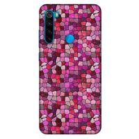 Xiaomi Redmi Note 8 Uyumlu Kılıf Pembe Delisi (16) Kalın Kılıf Suluboya