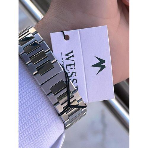 Wesse İtalyan Bileklik Hediyeli Otomatik 2 yıl Garantili 5 Atm Suya Dayanıklı Erkek Kol Saati 802.G