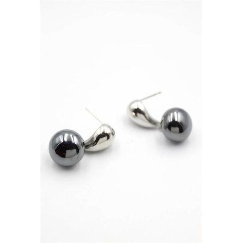 İncili Küpe - Gümüş