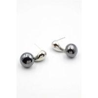 İncili Küpe - Gümüş