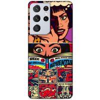 Lopard Samsung Galaxy S21 Ultra Uyumlu Kılıf Cartoon (7) Telefon Kılıfı