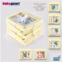 7 Adet Erkek Bebek Ağız Silme Mendili 100% Pamuk