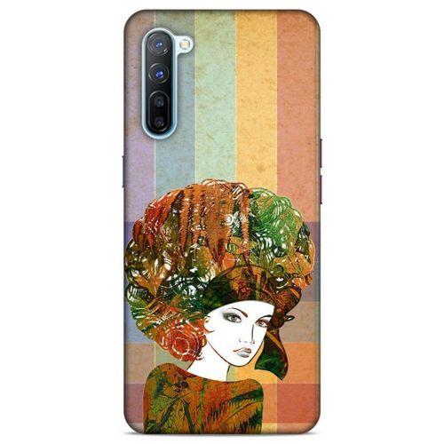 Lopard Oppo Reno 3 Uyumlu Kılıf Sürreal Yüzler ♀ (33) Hybrid Kılıf Baskılı