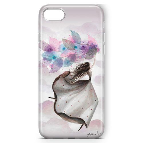 Apple iPhone SE 2020 Kılıf Mutlu Peri Arka Kapak Koruma Desenli Full Koruyucu