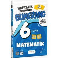 6. Sınıf Matematik Bumerang 32 Haftalık Denemeleri Günay Yayınları