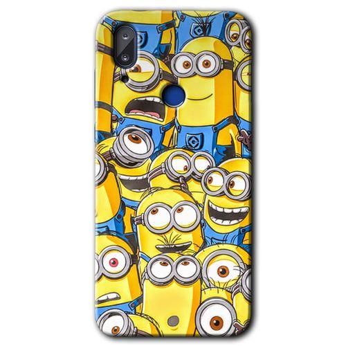 Potkal Hediye Fabrikası Vestel E5 Kılıf HD Desen Baskılı Arka Kapak - Minion Ordusu