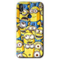 Potkal Hediye Fabrikası Vestel E5 Kılıf HD Desen Baskılı Arka Kapak - Minion Ordusu
