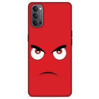 Emojix (77) Oppo Reno 4 Kılıf Silikon Kapak Desenli