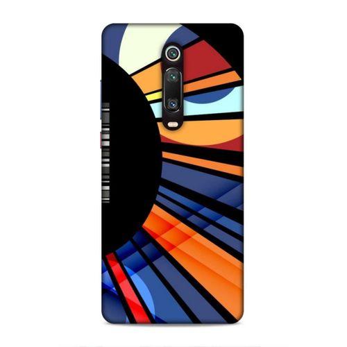 Xiaomi Mi 9T Uyumlu Kılıf Insomnia (3) Kapak Siyah Turuncu
