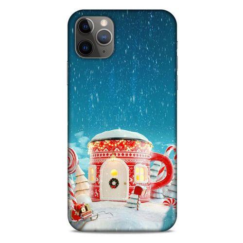 Apple Iphone 11 Pro Max Kılıf Snowix (3) Kapak Kırmızı Mavi