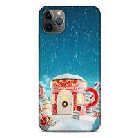 Apple Iphone 11 Pro Max Kılıf Snowix (3) Kapak Kırmızı Mavi