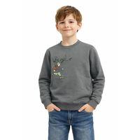 Erkek Çocuk Önü Arkası Baskılı Sweatshirt BGL-ST05243