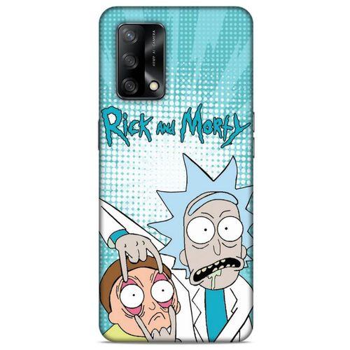 Oppo A74 4G Uyumlu Kılıf Rick And Morty (2) Kabı Morty Smith
